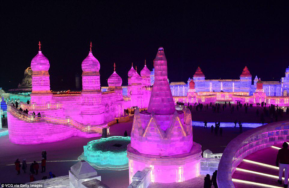 Chiêm ngưỡng thành phố băng tuyết tuyệt đẹp trong lòng Trung Quốc - 5