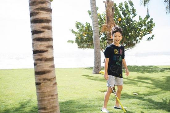 Hồ Ngọc Hà lặng lẽ ngắm Kim Lý vui đùa thân thiết bên con trai Subeo - 7