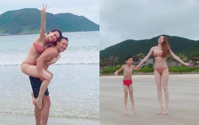 Hồ Ngọc Hà lặng lẽ ngắm Kim Lý vui đùa thân thiết bên con trai Subeo - 9