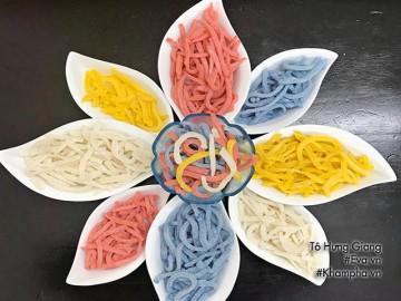 Mứt dừa non nhiều màu dẻo ngon ai cũng mê ngày Tết