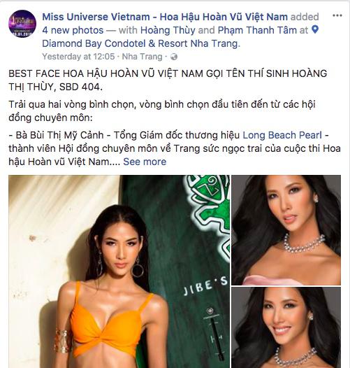 Hoàng Thuỳ amp;#34;vượt mặtamp;#34; Mâu Thuỷ ôm trọn 2 giải Best Face - Best Catwalk tại Hoa hậu Hoàn Vũ - 7