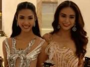 Thời trang - Hoàng Thùy và Mâu Thuỷ sát cánh bên nhau, cùng khoe chiến tích Hoa hậu Hoàn vũ