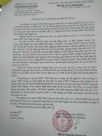 Vụ khai quật tử thi nữ kế toán trưởng chết 5 năm trước: Công an làm việc với người thân - 2