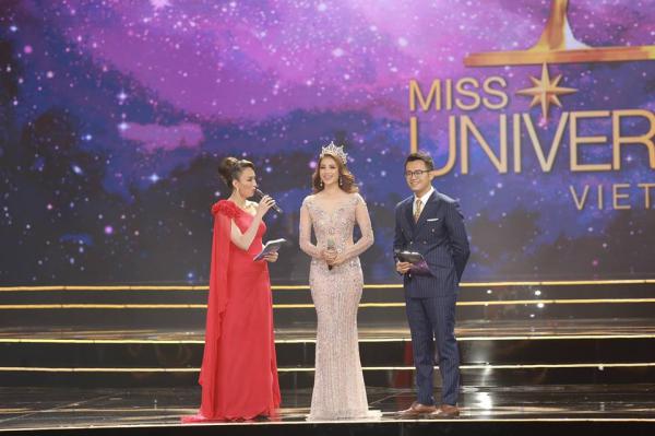 Đến thời khắc cuối cùng của HH Quốc Dân, Phạm Hương vẫn đẹp từ thảm đỏ lên sân khấu - 2