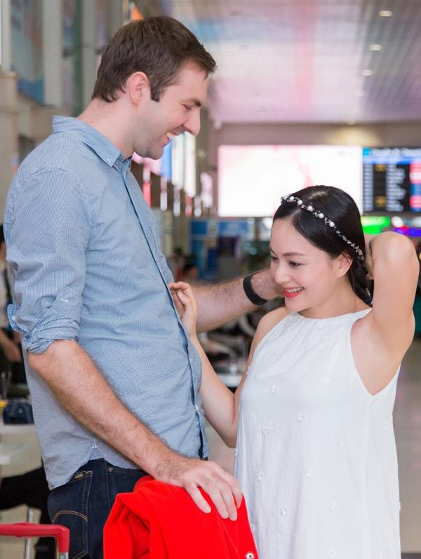 Diễn viên Lan Phương lần đầu công khai bạn trai ngoại quốc - 7