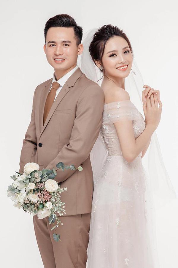 amp;#34;Hoa hậu khả áiamp;#34; yêu amp;#34;Hotboy cảnh sátamp;#34;, ảnh cưới phông trắng vẫn đẹp hết phần thiên hạ - 5