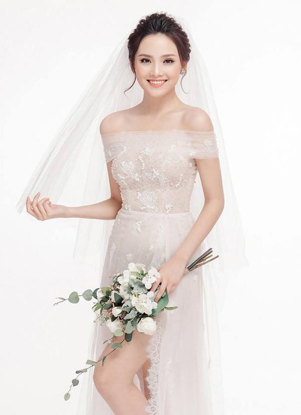 amp;#34;Hoa hậu khả áiamp;#34; yêu amp;#34;Hotboy cảnh sátamp;#34;, ảnh cưới phông trắng vẫn đẹp hết phần thiên hạ - 6