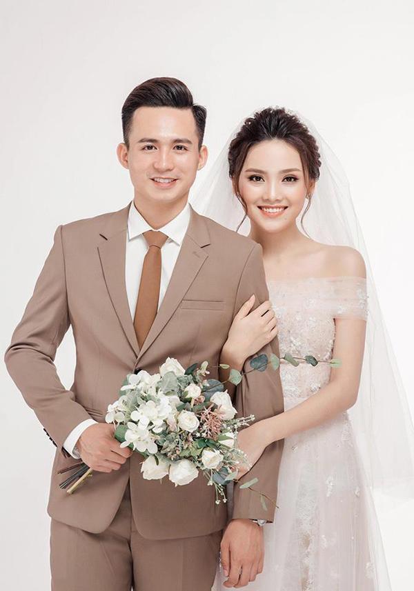 amp;#34;Hoa hậu khả áiamp;#34; yêu amp;#34;Hotboy cảnh sátamp;#34;, ảnh cưới phông trắng vẫn đẹp hết phần thiên hạ - 3