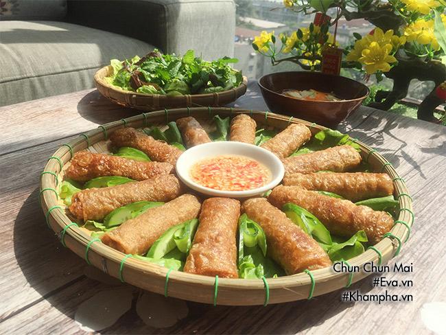 Nem rán vàng ươm, giòn rụm ấm lòng ngày Tết - 14