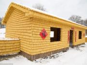 Nhà đẹp - Độc đáo ngôi nhà 48m2 đẹp như dát vàng, được xây từ 20 ngàn bắp ngô