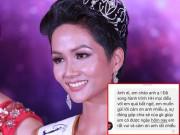 Làng sao - Công khai tin nhắn của Hoa hậu H'Hen Niê khiến các tiền bối "gật gù"