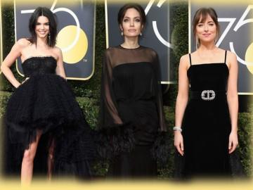 Bất ngờ lý do Angelina Jolie, mỹ nhân 50 sắc thái cùng loạt Sao "đen xì" trên thảm đỏ