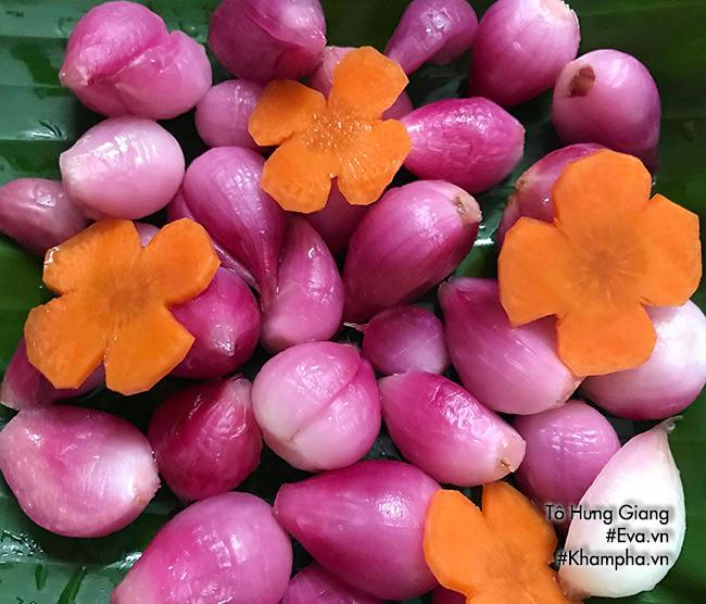 Cách muối hành tím kiểu Miền Nam chua ngọt, không bị hăng - 10