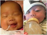 Làm mẹ - Gương mặt biểu cảm của những đứa trẻ "say sữa" khiến ai nhìn cũng muốn cưng