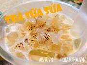 Bếp Eva - Không phải trân châu – trà sữa bây giờ uống kèm với sứa biển mới đúng “mốt” ở Sài Gòn