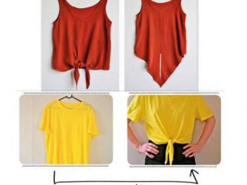 Mẹo biến tấu quần áo cũ giúp các chị em tiết kiệm khối tiền khi Tết đến