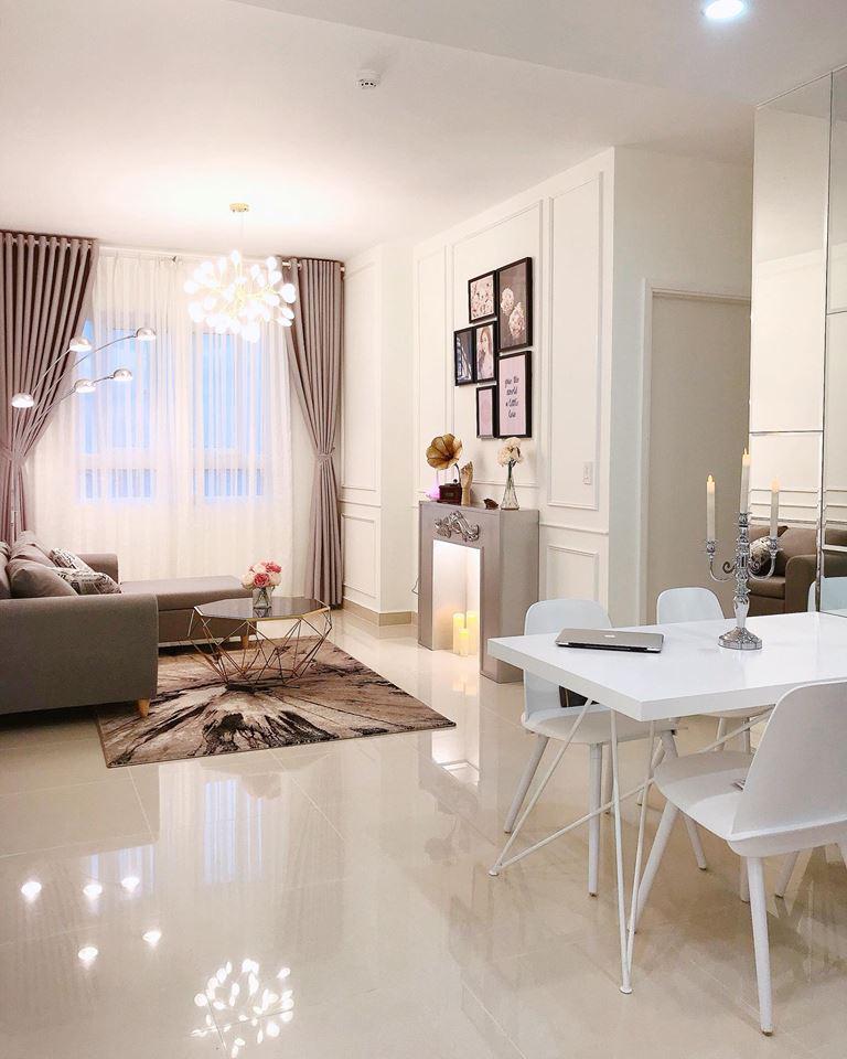 bat ngo voi khong gian ben trong can ho moi mua hon 2,6 ty cua "hotgirl thi phi" thuy vi - 2