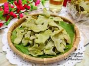 Mứt gừng vị trà xanh ngon miệng và ấm nóng cho ngày Tết