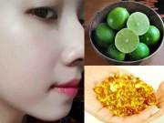 Làm đẹp - Tin được không, đây là cái kết ngọt cho làn da khi kết hợp vitamin E với nước cốt chanh