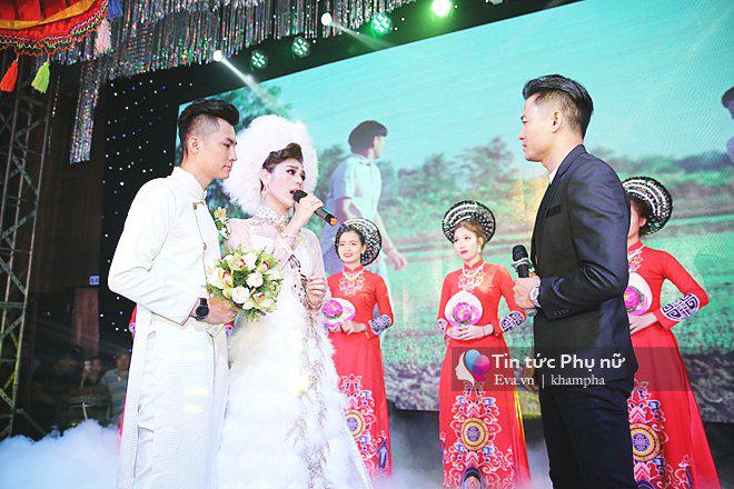 Tường thuật: Lâm Khánh Chi gây choáng ngợp với 5 bộ váy hoành tráng trong đám cưới xa hoa - 10