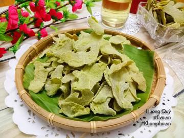 Mứt gừng vị trà xanh ngon miệng và ấm nóng cho ngày Tết