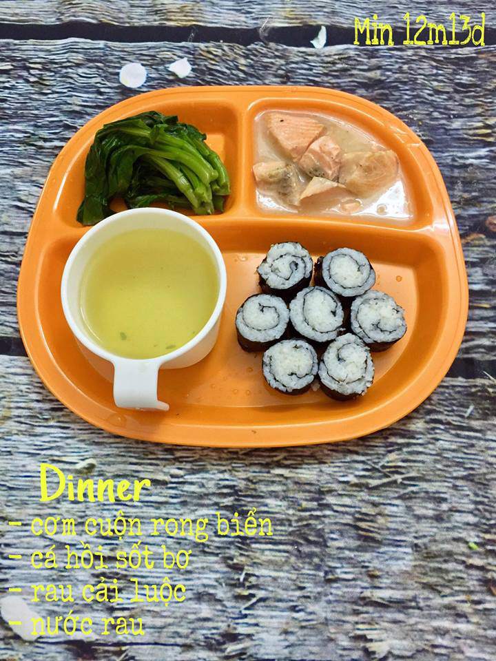 Những bữa ăn dặm người lớn nhìn cũng thèm của mẹ Hòa Bình làm cho con trai - 10