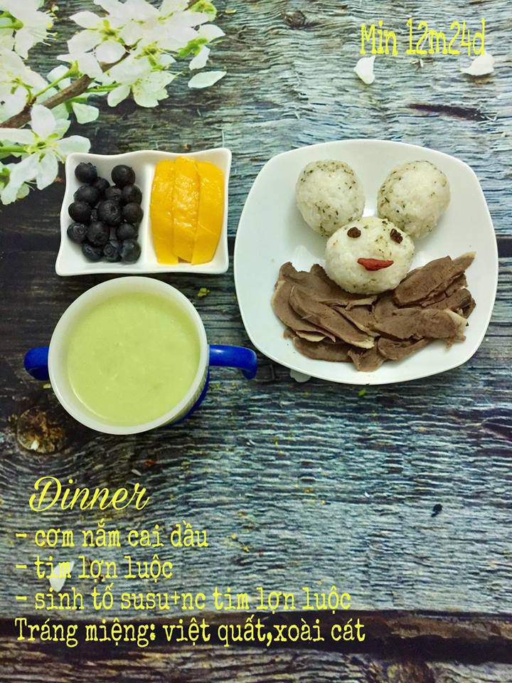 Những bữa ăn dặm người lớn nhìn cũng thèm của mẹ Hòa Bình làm cho con trai - 3