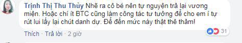 Lê Âu Ngân Anh bị đề nghị tước vương miện, và đây là phản ứng của cư dân mạng - 4