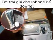 Clip Eva - "Tá hỏa" khi khui hộp Iphone em trai gửi cho để đón Tết