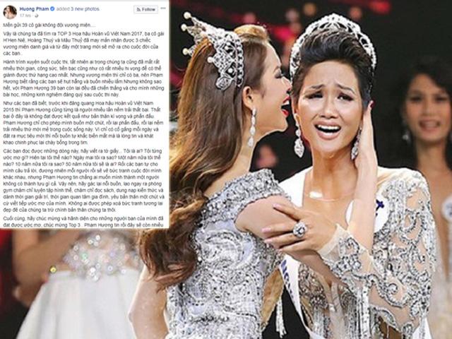 Trao vương miện cho Hamp;#39;hen Niê, song Phạm Hương lại gửi lời nhắn nhủ 39 thí sinh còn lại - 3