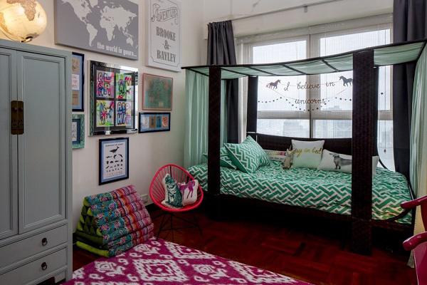 ngoi nha “bay sac cau vong” dep khong tuong ma nu thuong gia danh cho con gai - 11