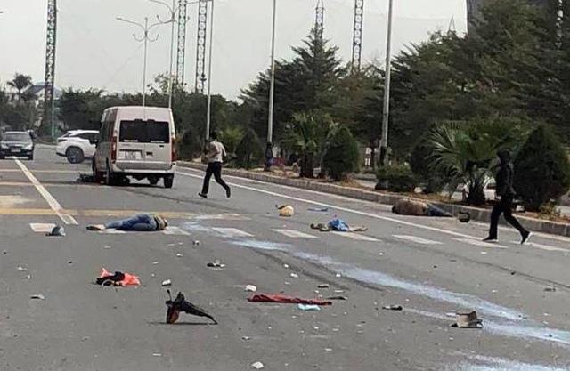 Tai nạn giao thông nghiêm trọng: Bố chồng nguy kịch, con dâu chết thảm - 1