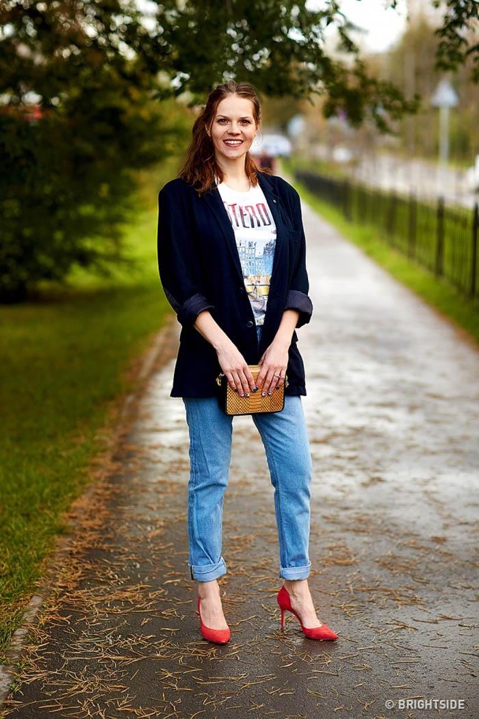 Nhật ký cả tuần amp;#34;mặc đồ ông xãamp;#34; của cô gái trẻ khiến chị em không khỏi bất ngờ - 10