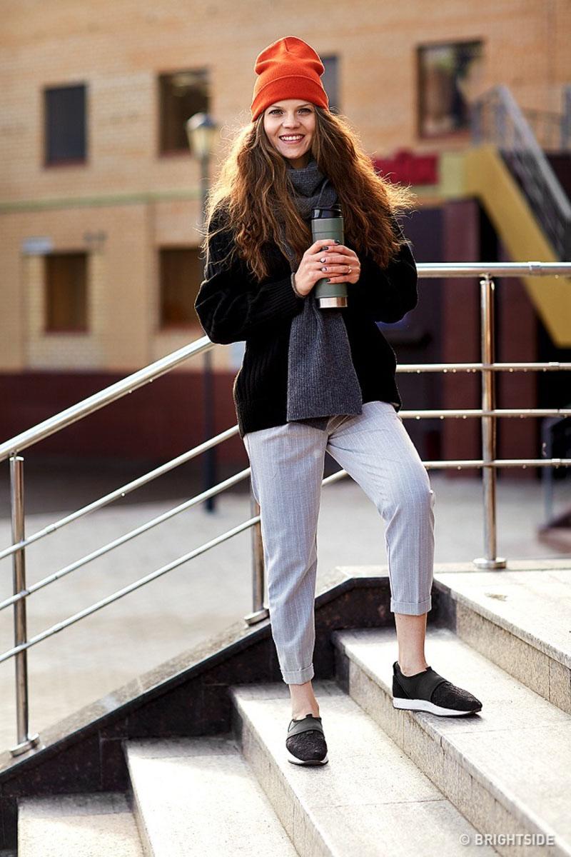 Nhật ký cả tuần amp;#34;mặc đồ ông xãamp;#34; của cô gái trẻ khiến chị em không khỏi bất ngờ - 8