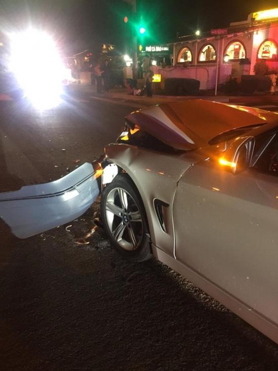 Hoa hậu Hoàng Hải My gặp tai nạn xe hơi nghiêm trọng tại Mỹ - 2