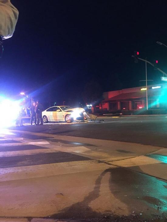 Hoa hậu Hoàng Hải My gặp tai nạn xe hơi nghiêm trọng tại Mỹ - 1