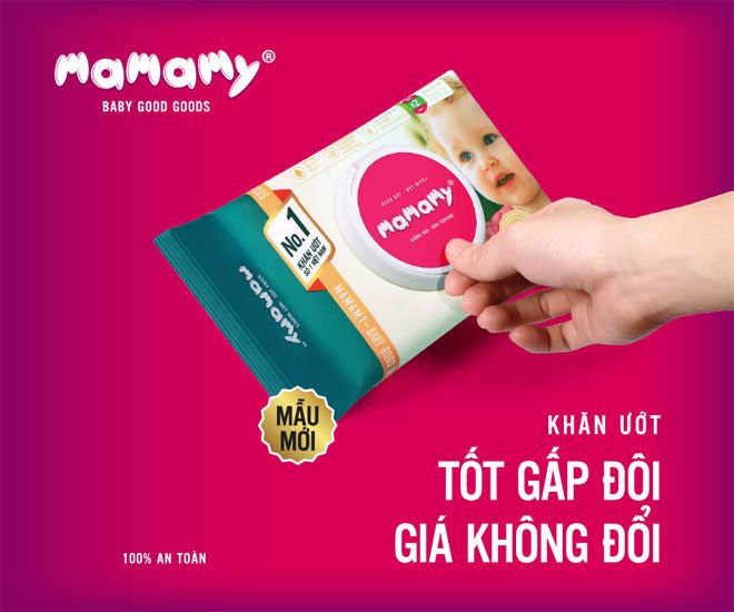 Mamamy tung mẫu khăn ướt mới đánh dấu 10 năm đồng hành cùng gia đình Việt - 1