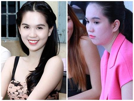 Ảnh amp;#34;sống ảoamp;#34; và ảnh thực: Ngọc Trinh liệu có đang tăng cân? - 6