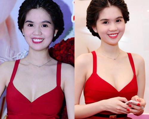 Ảnh amp;#34;sống ảoamp;#34; và ảnh thực: Ngọc Trinh liệu có đang tăng cân? - 5
