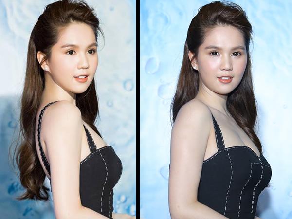 Ảnh amp;#34;sống ảoamp;#34; và ảnh thực: Ngọc Trinh liệu có đang tăng cân? - 11