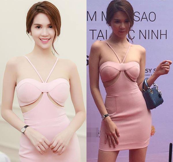 Ảnh amp;#34;sống ảoamp;#34; và ảnh thực: Ngọc Trinh liệu có đang tăng cân? - 4