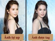 Làm đẹp - Ảnh "sống ảo" và ảnh thực: Ngọc Trinh liệu có đang tăng cân?