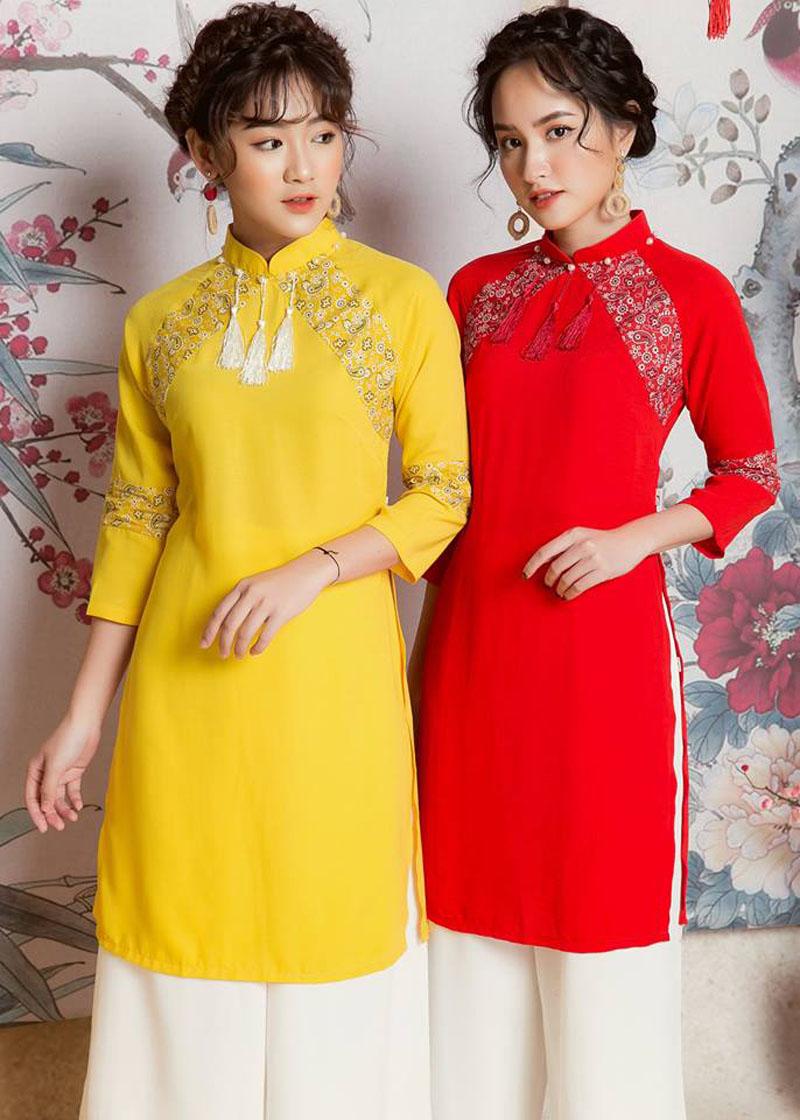 Tết năm ngoái áo dài cách tân bị chê “mắm tôm trộn socola” nhưng năm nay vẫn cực hot! - 12