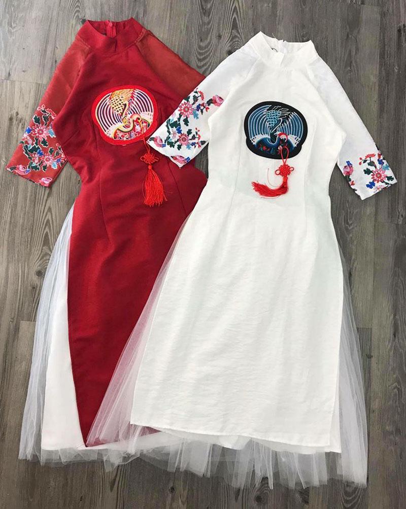 Tết năm ngoái áo dài cách tân bị chê “mắm tôm trộn socola” nhưng năm nay vẫn cực hot! - 8