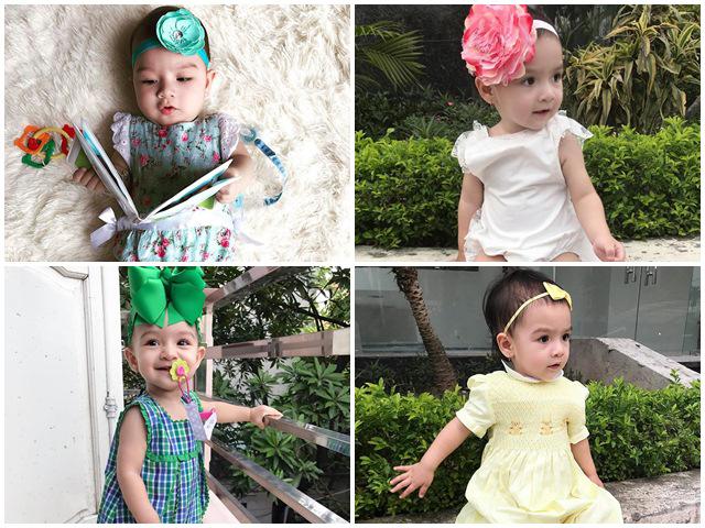 Bé gái Việt lai Séc xinh như công chúa với amp;#34;hàng trămamp;#34; mẫu váy áo mẹ tự chọn - 12