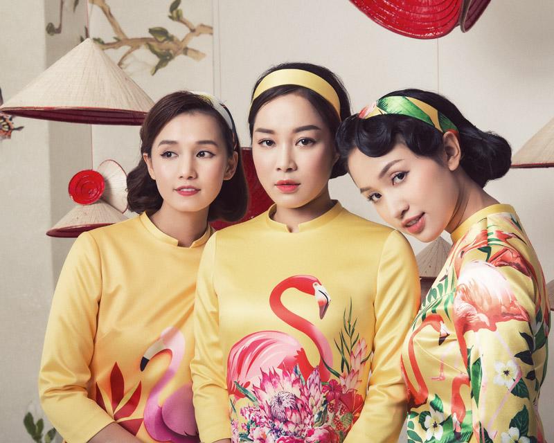 4 bà mẹ 8X nổi tiếng trẻ trung như đôi mươi khi diện áo dài - 6
