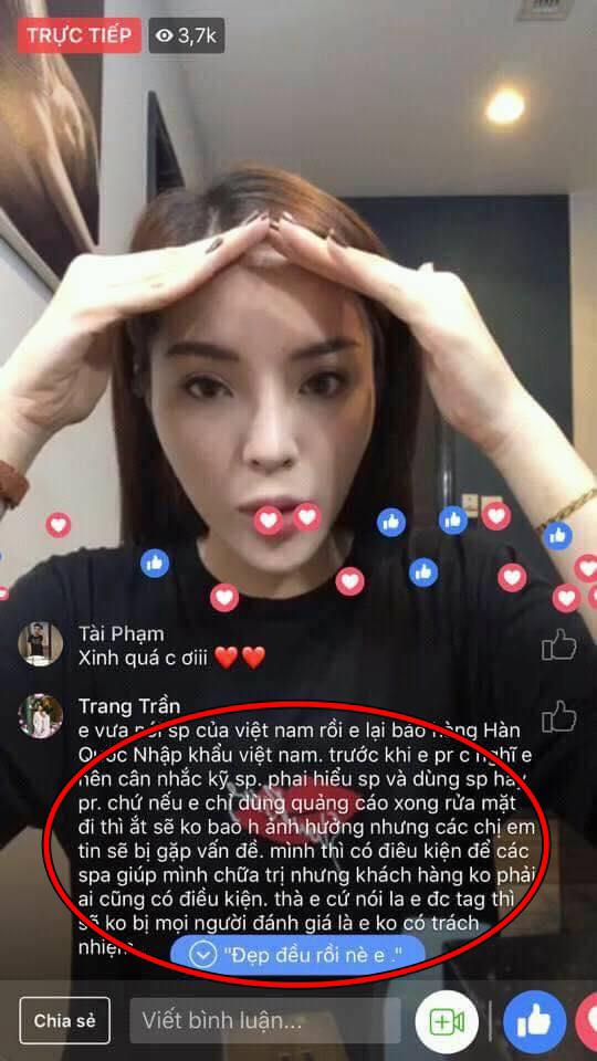 Hoa hậu Kỳ Duyên bị nghi livestream quảng cáo hàng amp;#34;rởmamp;#34;, gặp ngay Trang Trần amp;#34;bắt bàiamp;#34; - 6