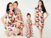 Thời trang - Linh Nga và con gái cực xinh yêu trong loạt váy đôi thời thượng