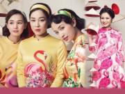 Thời trang - 4 bà mẹ 8X nổi tiếng trẻ trung như đôi mươi khi diện áo dài