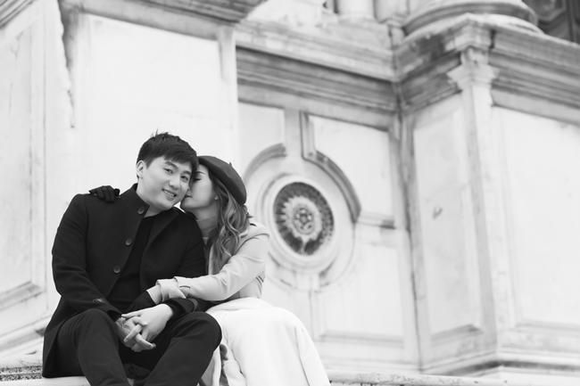 Nguyễn Ngọc Anh hôn say đắm amp;#34;trai trẻamp;#34; Tô Minh Đức ở Venice - 7